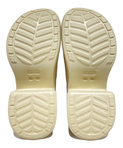 crocs（クロックス）crocs (クロックス) Siren Clog ヒールサンダル ベージュ サイズ:M4 | W6の古着・服飾アイテム