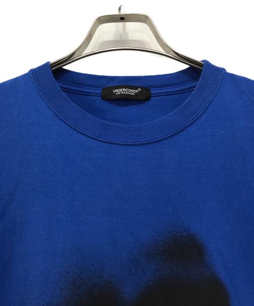 UNDERCOVER（アンダーカバー）UNDERCOVER (アンダーカバー) TEE HAZE SKULL グラフィックプリントＴシャツ ブルー サイズ:-の古着・服飾アイテム