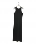 H BEAUTY&YOUTHエイチ ビューティー&ユース）の古着「MELLOW TANK TOP DRESS」｜ブラック