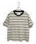 MHL（エムエイチエル）の古着「ボーダーTシャツ」｜ホワイト×ブラック