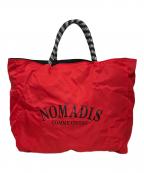 NOMADISノマディス）の古着「リバーシブルトートバッグ」｜レッド