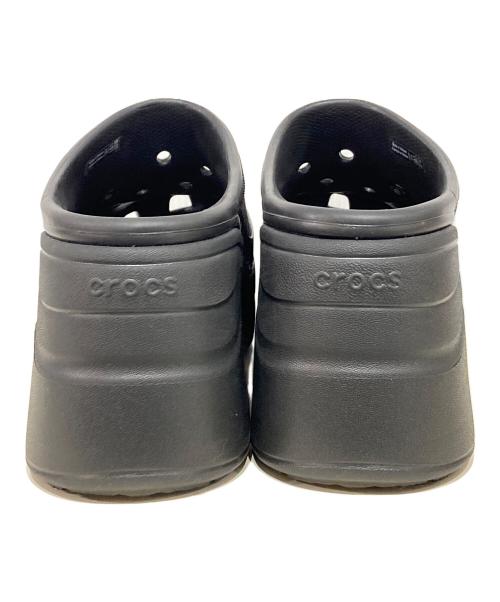 crocs（クロックス）crocs (クロックス) Siren Clog ヒールサンダル ブラック サイズ:W6の古着・服飾アイテム