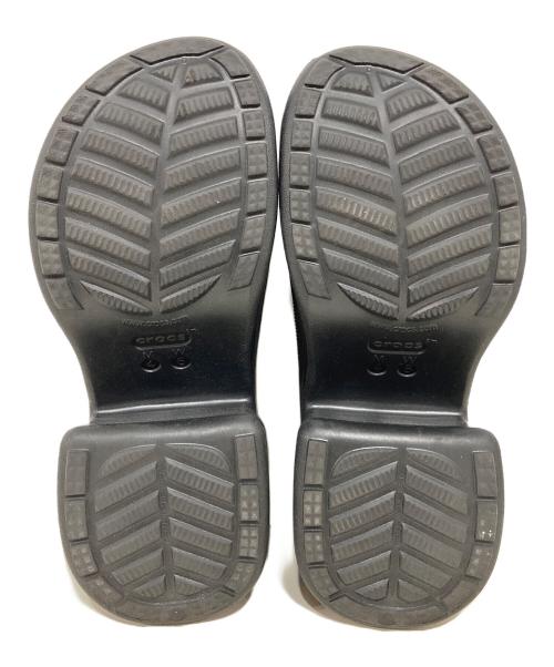 crocs（クロックス）crocs (クロックス) Siren Clog ヒールサンダル ブラック サイズ:W6の古着・服飾アイテム