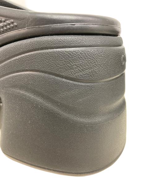 crocs（クロックス）crocs (クロックス) Siren Clog ヒールサンダル ブラック サイズ:W6の古着・服飾アイテム