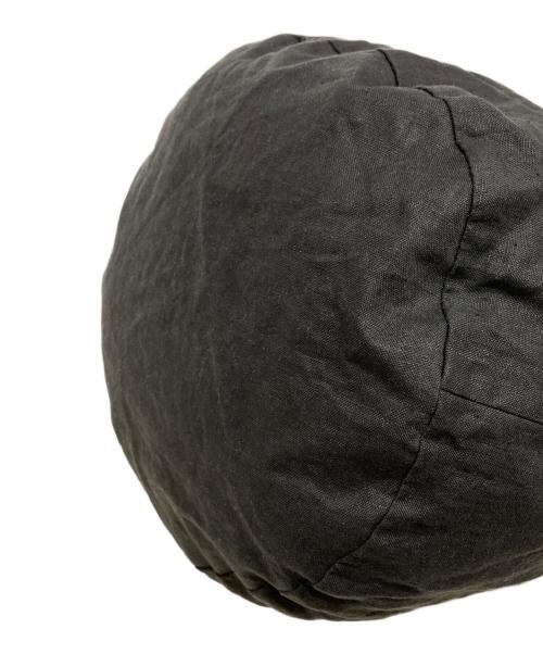 KAGURE（カグレ）KAGURE (カグレ) リネンキンチャクバッグ ブラック サイズ:Freeの古着・服飾アイテム