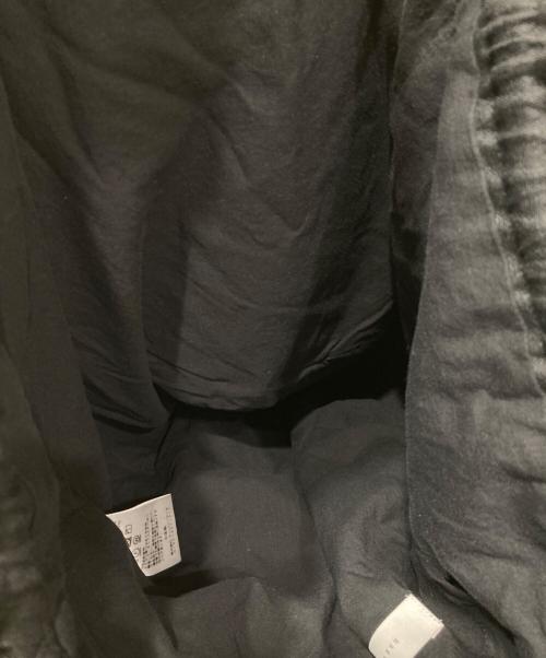 KAGURE（カグレ）KAGURE (カグレ) リネンキンチャクバッグ ブラック サイズ:Freeの古着・服飾アイテム