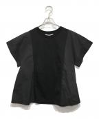 3.1 phillip limスリーワンフィリップリム）の古着「切り替えカットソー」｜ブラック
