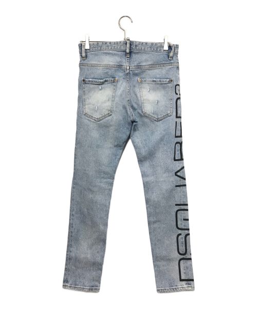DSQUARED2（ディースクエアード）DSQUARED2 (ディースクエアード) Skater Jean スケーター ジーンズ デニムパンツ ブルー サイズ:44の古着・服飾アイテム