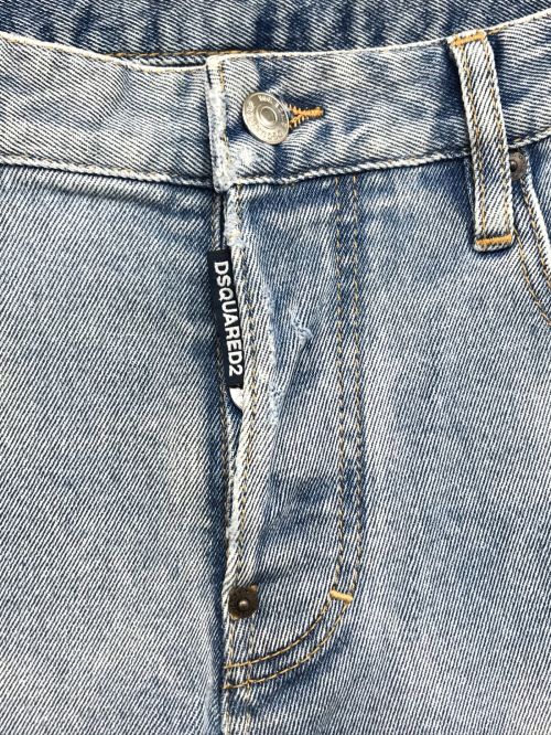 DSQUARED2（ディースクエアード）DSQUARED2 (ディースクエアード) Skater Jean スケーター ジーンズ デニムパンツ ブルー サイズ:44の古着・服飾アイテム
