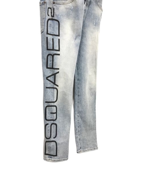 DSQUARED2（ディースクエアード）DSQUARED2 (ディースクエアード) Skater Jean スケーター ジーンズ デニムパンツ ブルー サイズ:44の古着・服飾アイテム