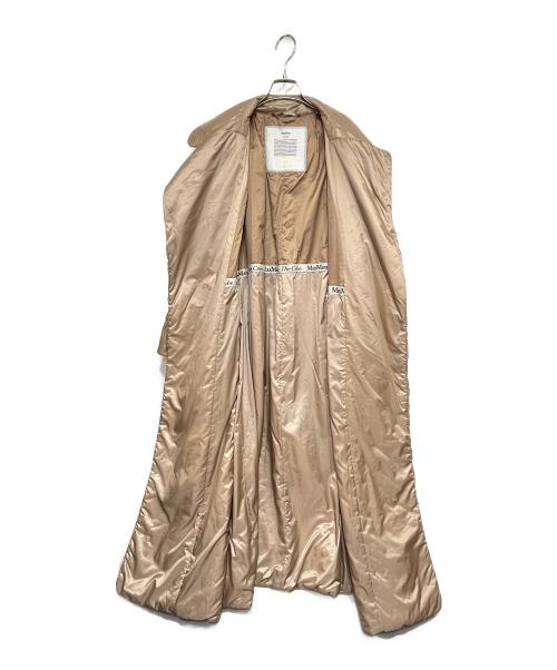 MaxMara（マックスマーラ）MaxMara (マックスマーラ) CAMELUXE ベルテッド中綿コート キャメル サイズ:IJ38の古着・服飾アイテム