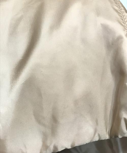 MaxMara（マックスマーラ）MaxMara (マックスマーラ) CAMELUXE ベルテッド中綿コート キャメル サイズ:IJ38の古着・服飾アイテム