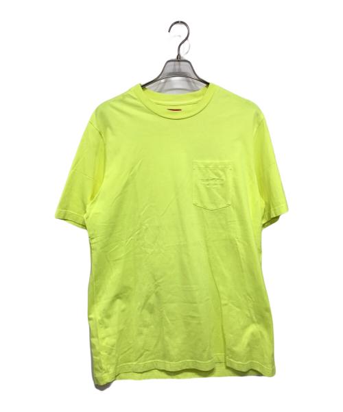 SUPREME（シュプリーム）SUPREME (シュプリーム) 20SS Overdyed Pocket Tee イエロー サイズ:Lの古着・服飾アイテム
