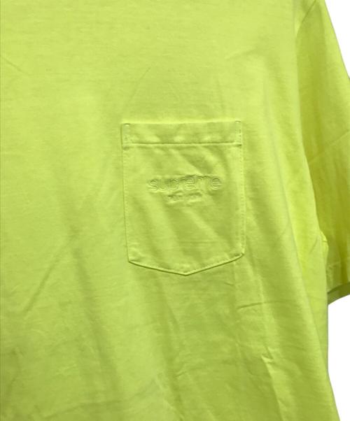 SUPREME（シュプリーム）SUPREME (シュプリーム) 20SS Overdyed Pocket Tee イエロー サイズ:Lの古着・服飾アイテム