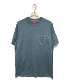SUPREMEシュプリーム）の古着「20SS Overdyed Pocket Tee」｜ネイビー