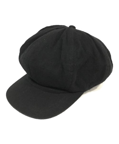 ISAMU KATAYAMA BACKLASH（イサムカタヤマ･バックラッシュ）ISAMU KATAYAMA BACKLASH (イサムカタヤマ・バックラッシュ) キャスケット ブラック サイズ:3の古着・服飾アイテム