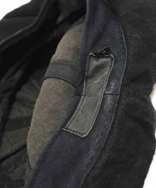 ISAMU KATAYAMA BACKLASH（イサムカタヤマ･バックラッシュ）ISAMU KATAYAMA BACKLASH (イサムカタヤマ・バックラッシュ) キャスケット ブラック サイズ:3の古着・服飾アイテム