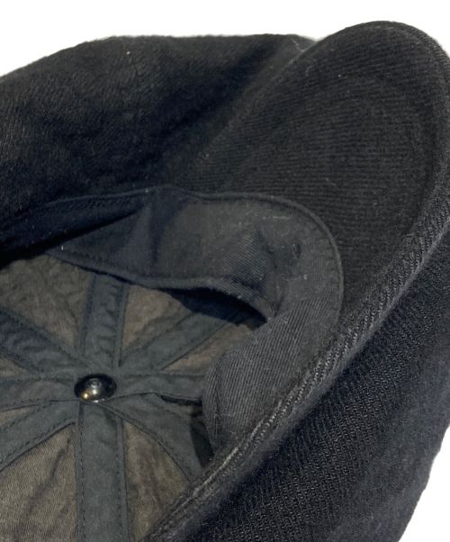 ISAMU KATAYAMA BACKLASH（イサムカタヤマ･バックラッシュ）ISAMU KATAYAMA BACKLASH (イサムカタヤマ・バックラッシュ) キャスケット ブラック サイズ:3の古着・服飾アイテム