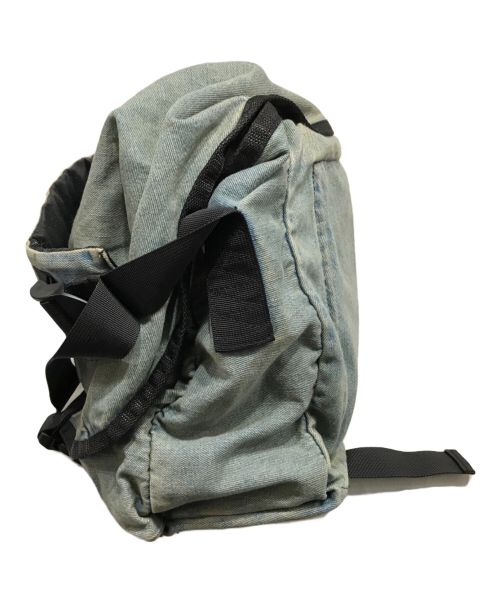 AFB（エーエフビー）AFB (エーエフビー) デニムメッセンジャーバッグ ブルーの古着・服飾アイテム