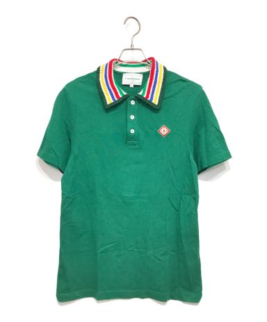 casablanca ポロシャツ　カサブランカ 中古・古着通販】CASABLANCA (カサブランカ) デザインカラーポロシャツ