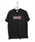 SUPREMEシュプリーム）の古着「24AW/Drugs Tee プリントTシャツ」｜ブラック
