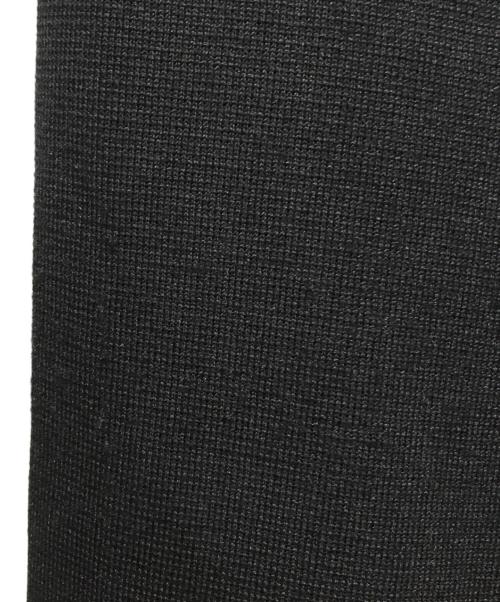 WRAPINKNOT（ラッピンノット）WRAPINKNOT (ラッピンノット) STUDIOUS別注 フレンチスリーブハーフジップワンピース ブラックの古着・服飾アイテム