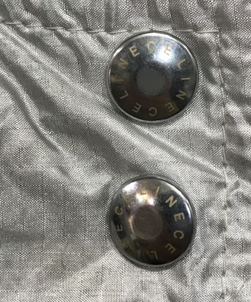 CELINE（セリーヌ）CELINE (セリーヌ) メタリックマウンテンパーカー シルバー サイズ:36の古着・服飾アイテム