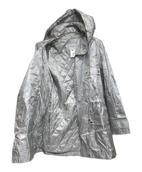 CELINE（セリーヌ）CELINE (セリーヌ) メタリックマウンテンパーカー シルバー サイズ:36の古着・服飾アイテム