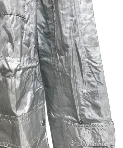 CELINE（セリーヌ）CELINE (セリーヌ) メタリックマウンテンパーカー シルバー サイズ:36の古着・服飾アイテム