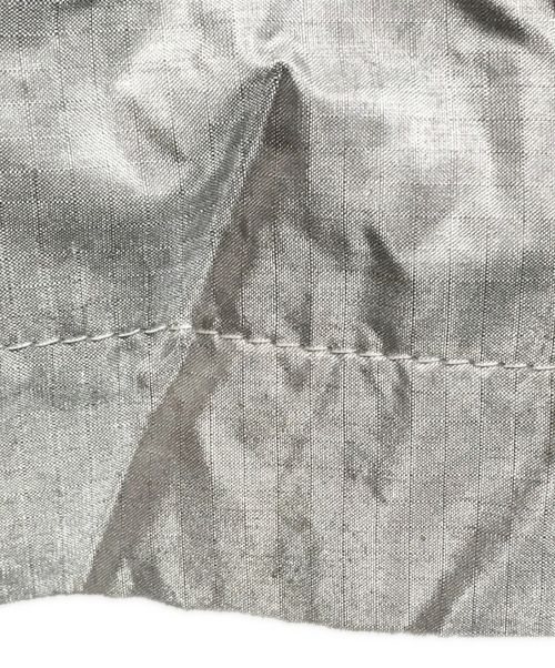 CELINE（セリーヌ）CELINE (セリーヌ) メタリックマウンテンパーカー シルバー サイズ:36の古着・服飾アイテム