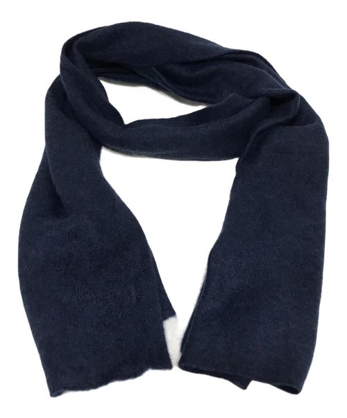 MACKINTOSH LONDON（マッキントッシュ ロンドン）MACKINTOSH LONDON (マッキントッシュ ロンドン) カシミヤストール ネイビーの古着・服飾アイテム