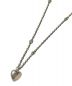 GUCCI (グッチ) インターロッキングG ハート ネックレス シルバー(色)×ブルー サイズ:記載なし：14000円