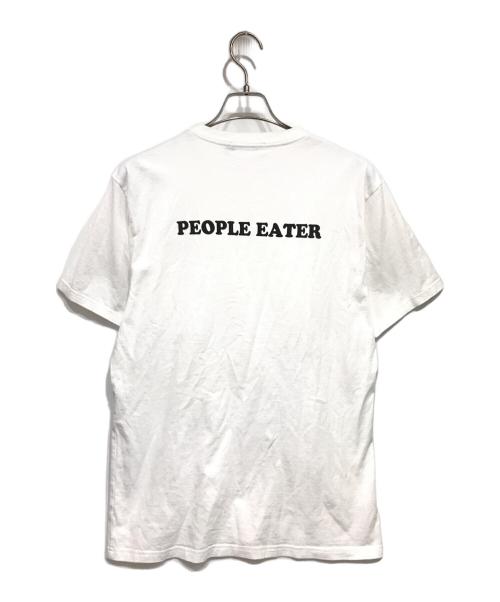 UNDERCOVER（アンダーカバー）UNDERCOVER (アンダーカバ) PEOPLE EATER プリントTシャツ ホワイト サイズ:3の古着・服飾アイテム