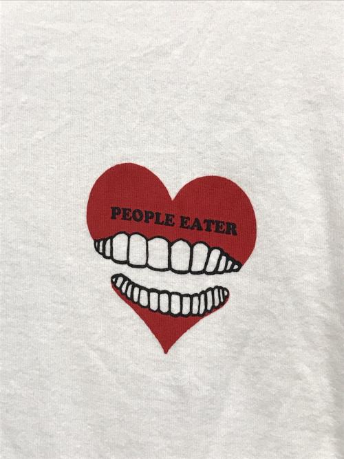 UNDERCOVER（アンダーカバー）UNDERCOVER (アンダーカバ) PEOPLE EATER プリントTシャツ ホワイト サイズ:3の古着・服飾アイテム