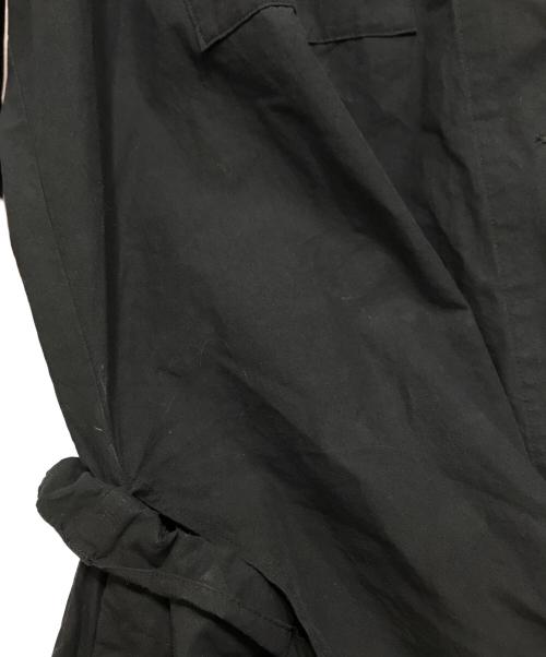 SAYAKA DAVIS（サヤカ デイヴィス）SAYAKA DAVIS (サヤカ デイヴィス) Open Cllar Jumpsuit ジャンプスーツ ブラック サイズ:Sの古着・服飾アイテム