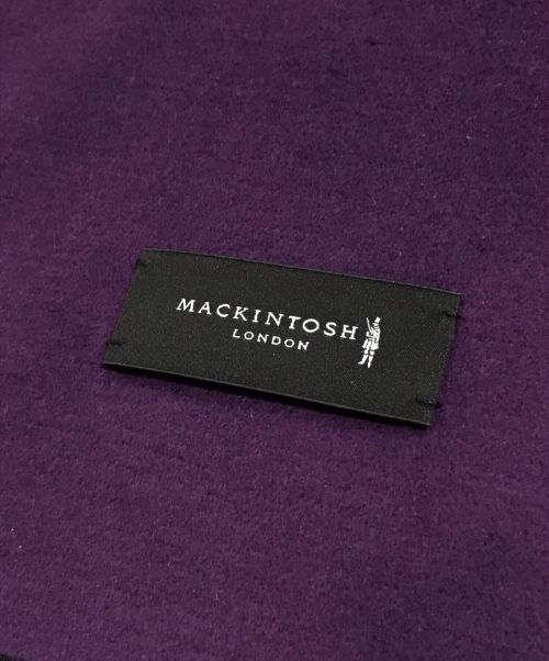 MACKINTOSH LONDON（マッキントッシュ ロンドン）MACKINTOSH LONDON (マッキントッシュ ロンドン) シルクストール パープルの古着・服飾アイテム