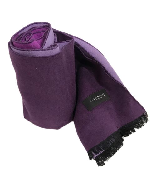MACKINTOSH LONDON（マッキントッシュ ロンドン）MACKINTOSH LONDON (マッキントッシュ ロンドン) シルクストール パープルの古着・服飾アイテム
