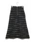 Curensology (カレンソロジー) モノトーンツイードスカート ブラック サイズ:36：4000円