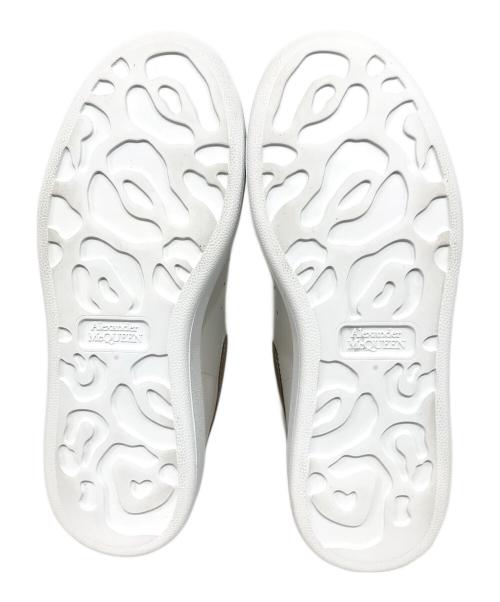 ALEXANDER McQUEEN（アレキサンダーマックイーン）ALEXANDER McQUEEN (アレキサンダーマックイーン) Oversize Sneakers  ローカットスニーカー ホワイト×ローズゴールド サイズ:34の古着・服飾アイテム