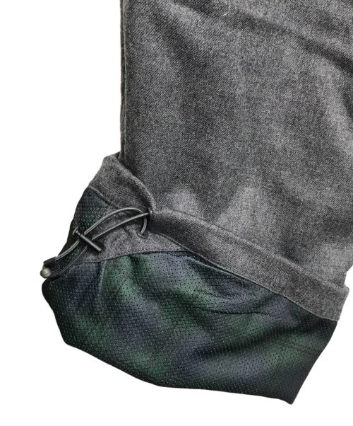 SETINN（セットイン）SETINN (セットイン) 24AW Tournament Flex Trousers トラウザーズパンツ グレー サイズ:Mの古着・服飾アイテム