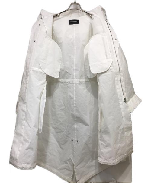 YUKI HASHIMOTO（ユウキハシモト）YUKI HASHIMOTO (ユウキハシモト) 20SS MODS COAT アクリルモッズコート ホワイト サイズ:46の古着・服飾アイテム