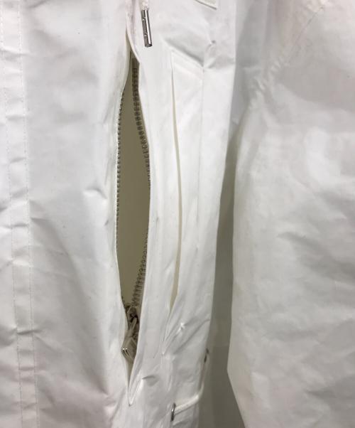 YUKI HASHIMOTO（ユウキハシモト）YUKI HASHIMOTO (ユウキハシモト) 20SS MODS COAT アクリルモッズコート ホワイト サイズ:46の古着・服飾アイテム