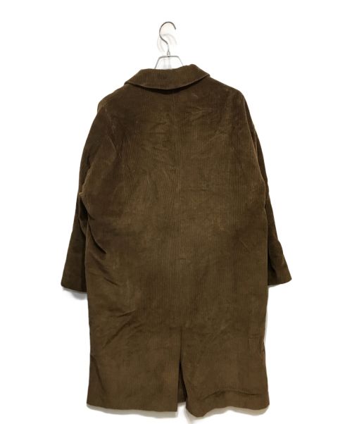 mamnick（マムニック）mamnick (マムニック) Lathkill Coat コーデュロイコート ブラウン サイズ:46の古着・服飾アイテム