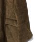 中古・古着 mamnick (マムニック) Lathkill Coat コーデュロイコート ブラウン サイズ:46：7000円