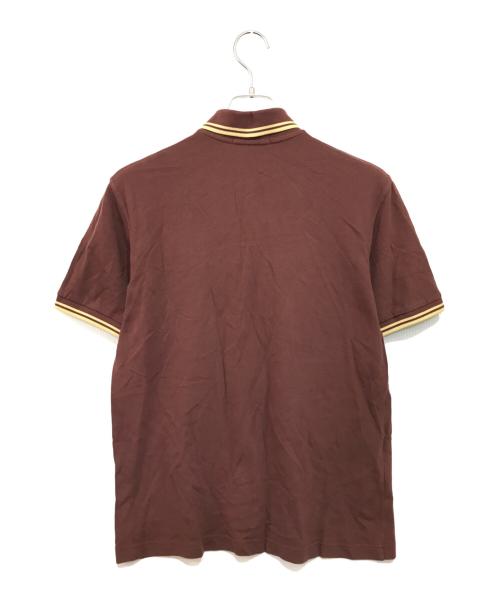 FRED PERRY（フレッドペリー）FRED PERRY (フレッドペリー) ポロシャツ ブラウン サイズ:40の古着・服飾アイテム