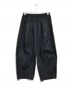 mizuiro-indミズイロインド）の古着「タックバルーンパンツ」｜ネイビー