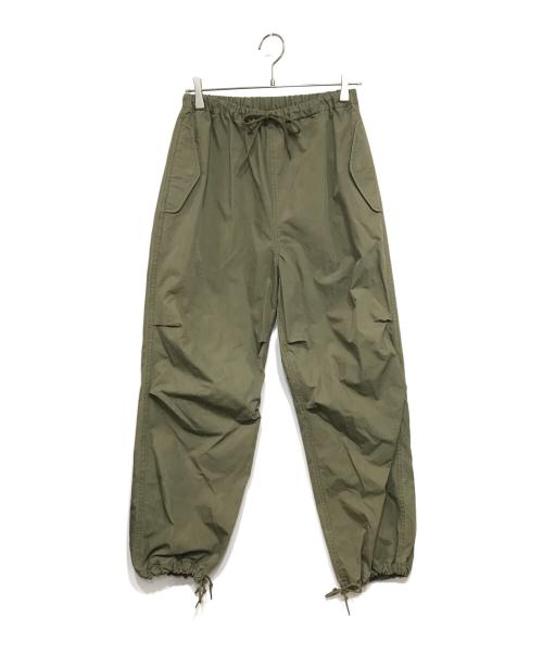FRAMeWORK（フレームワーク）FRAMeWORK (フレームワーク) コットンナイロンミリタリーパンツ グリーン サイズ:38の古着・服飾アイテム