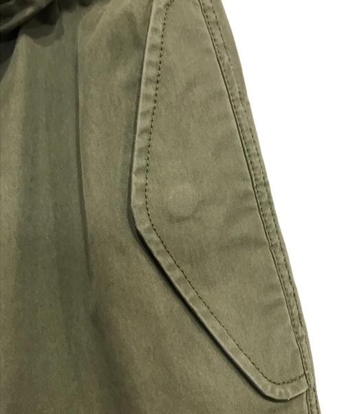 FRAMeWORK（フレームワーク）FRAMeWORK (フレームワーク) コットンナイロンミリタリーパンツ グリーン サイズ:38の古着・服飾アイテム
