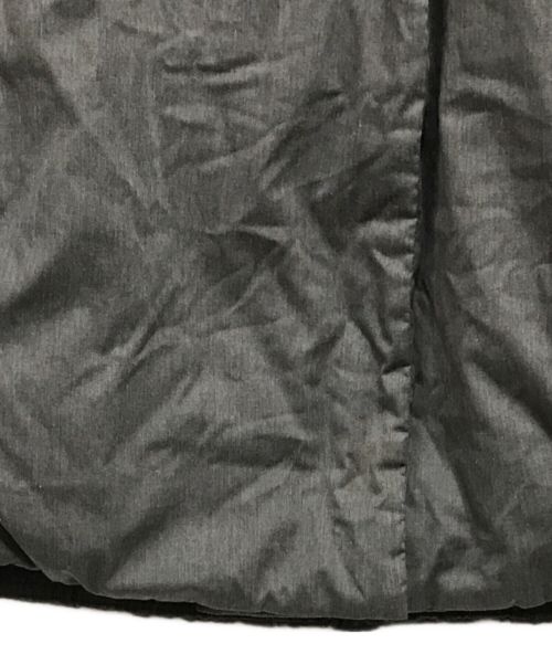 The Loft labo（ザロフトラボ）the loft labo (ザロフトラボ) ノーカラーダウンコート グレーの古着・服飾アイテム