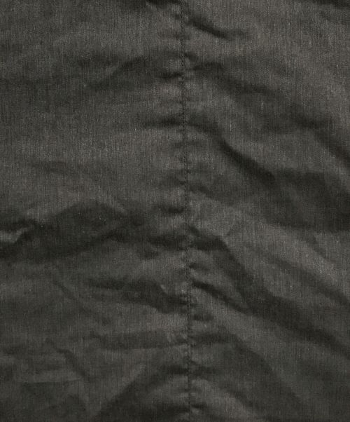 The Loft labo（ザロフトラボ）the loft labo (ザロフトラボ) ノーカラーダウンコート グレーの古着・服飾アイテム